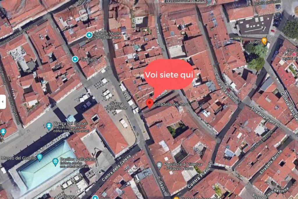 Suite Palladio Centro Vicenza A 2 Passi Da Piazza Dei Signori Check-In Veloce Exterior photo